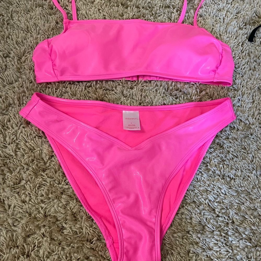 Shiney pink bikini target